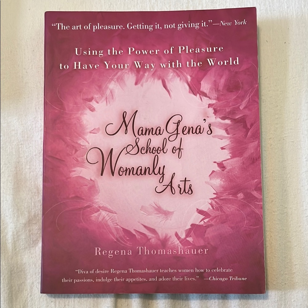 Mama Gena's School of Womanly Arts Book - Pink Cover